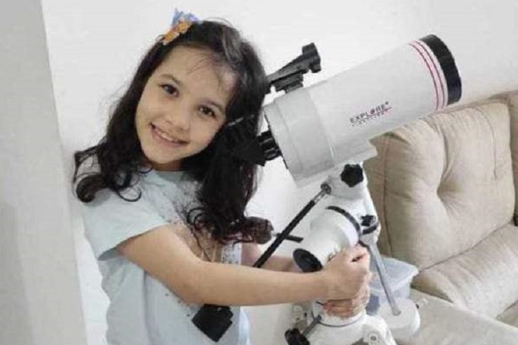 เด็กหญิง 8 ขวบได้เป็นนักดาราศาสตร์อายุน้อยที่สุดในโลก